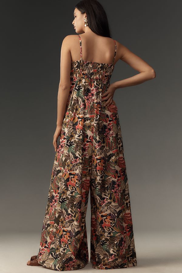 Slide View: 2: Hutch The Mabel Sleeveless Wide-Leg Jumpsuit