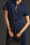 Thumbnail View 3: The Colette Weekend Denim Jumpsuit by Maeve