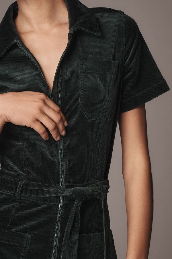 Slide View: 3: The Colette Weekend Corduroy Jumpsuit by Maeve