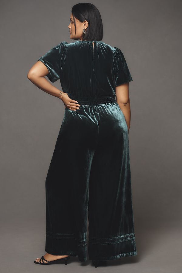 Slide View: 6: The Somerset Jumpsuit: Velvet Edition