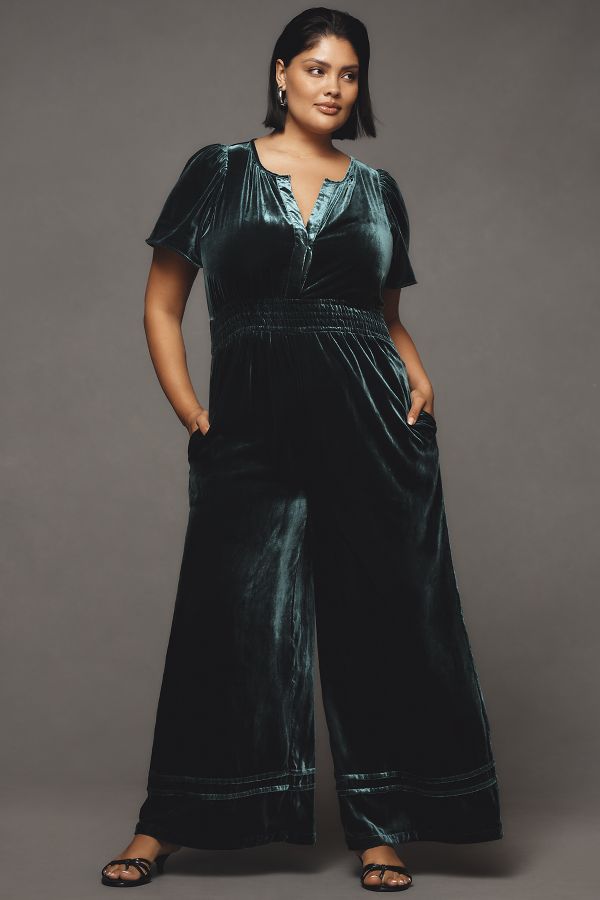 Slide View: 4: The Somerset Jumpsuit: Velvet Edition