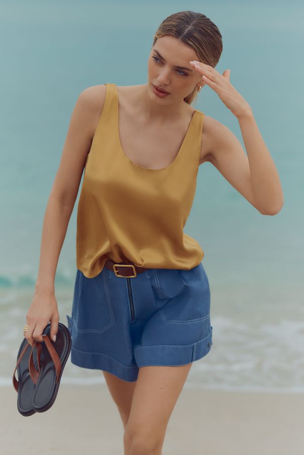 Slide View: 4: Jupe-short Techy Par Anthropologie