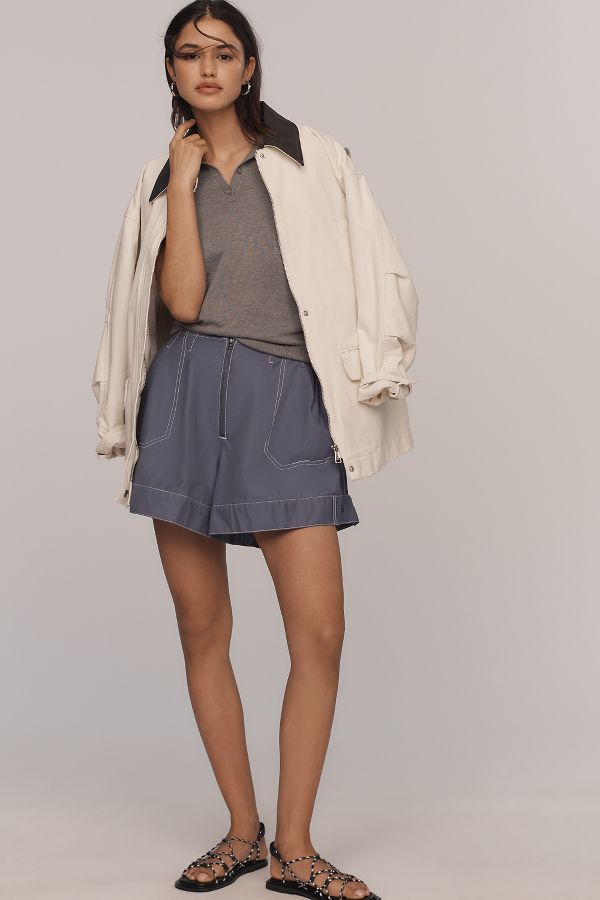 Slide View: 1: Jupe-short Techy Par Anthropologie