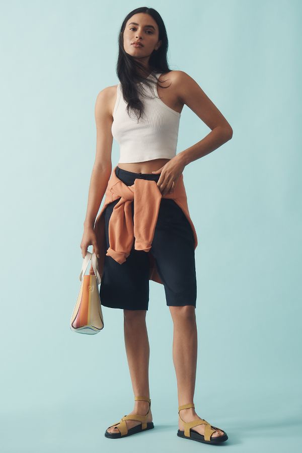 Slide View: 1: The Colette Longline Shorts by Maeve