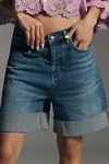 Thumbnail View 3: Le Short en Jean Taille Haute Retroussé Austyn par Pilcro