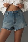 Thumbnail View 2: Shorts en Denim Effiloché Taille Haute Pilcro