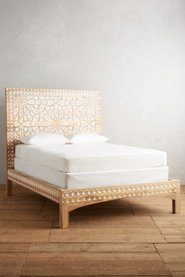 Handcarved Albaron Bed | Anthropologie