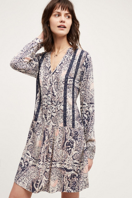 anthropologie shirt dress