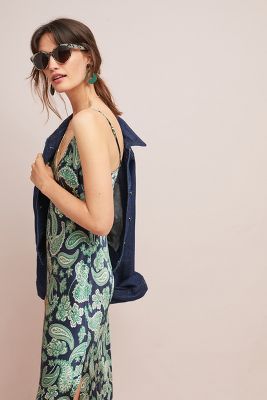 bias slip dress anthropologie