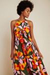 Corey Lynn Calter Delphine Tiered Maxi Dress #3