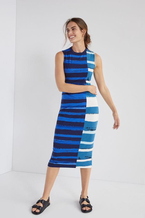 Corey Lynn Calter Striped Midi Dress | Anthropologie UK