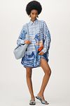 Thumbnail View 3: Corey Lynn Calter Long-Sleeve Printed Mini Shirt Dress