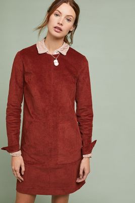 corduroy tunic dress