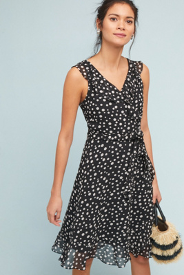 polka dot wrap dress uk