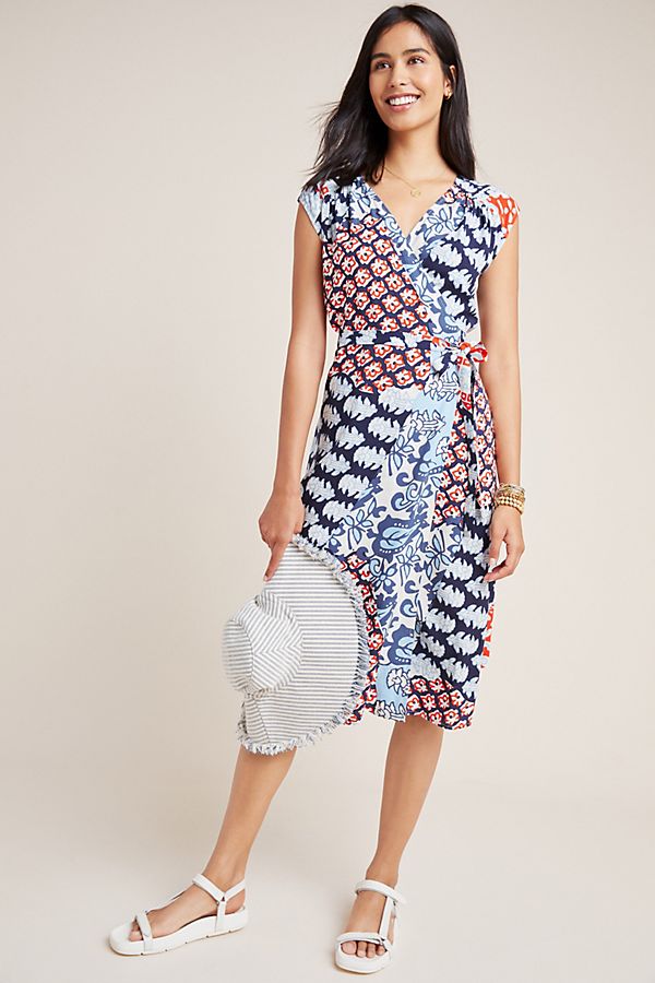 Slide View: 1: Ricarda Wrap Dress