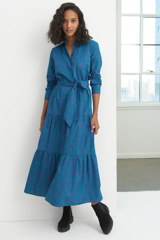 Alizeh Tiered Maxi Dress | Anthropologie