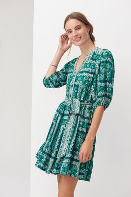 anthropologie mini dress