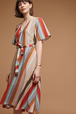 Lana Striped Dress | Anthropologie