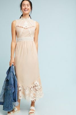 anna sui anthropologie dress