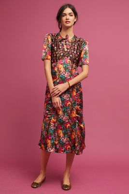 anna sui anthropologie dress