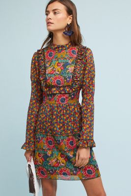 anna sui anthropologie dress