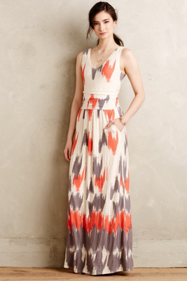 anthropologie maeve maxi dress