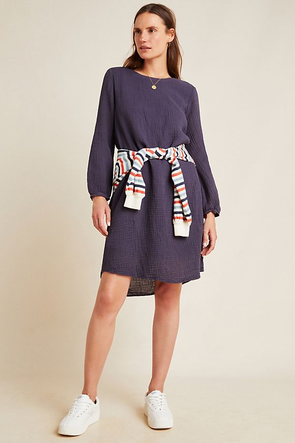 Slide View: 1: Kinslee Crepe Tunic Dress