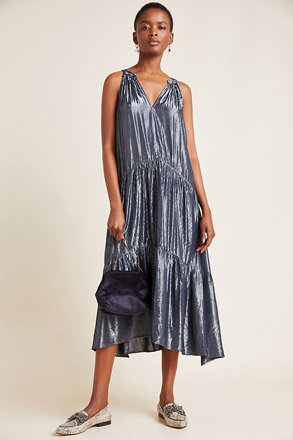 Slide View: 1: Jorja Tiered Midi Dress