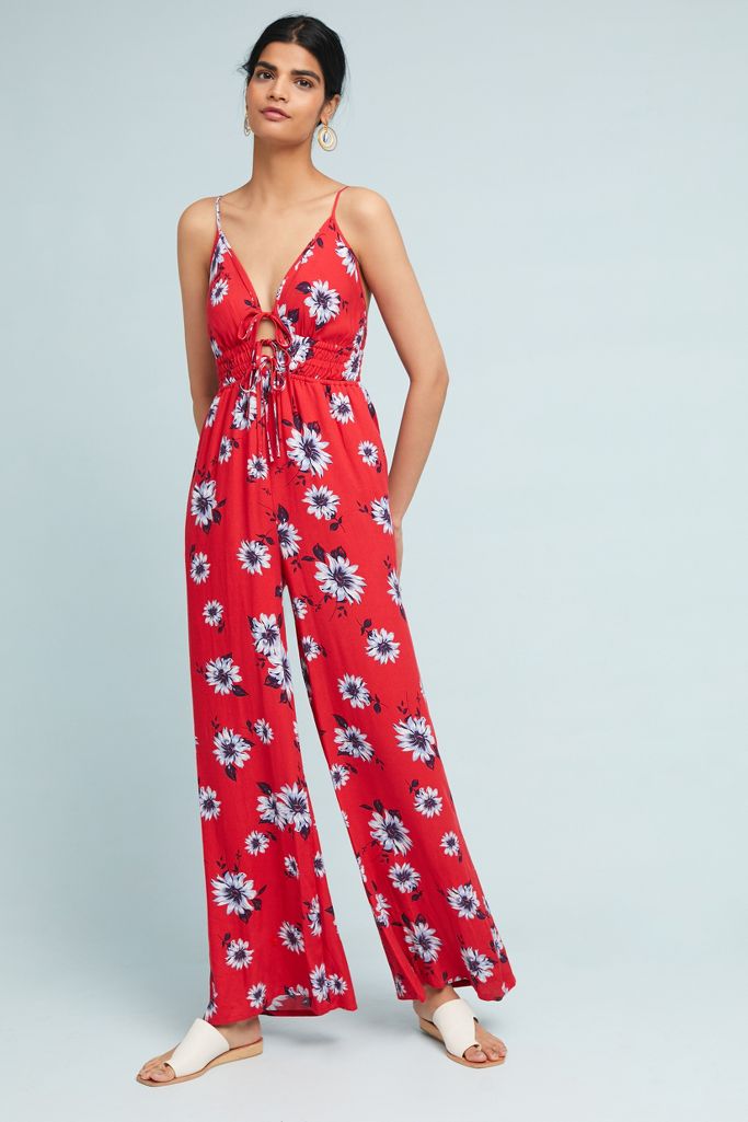 Yumi Kim Janice Floral Jumpsuit Anthropologie