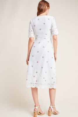 yumi kim raleigh midi dress