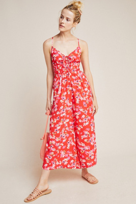 yumi floral jumpsuit