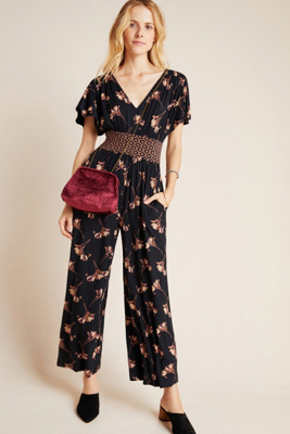 anthropologie petite jumpsuit