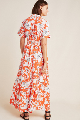 janae maxi shirtdress