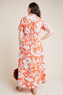 janae maxi shirtdress