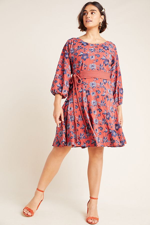 Slide View: 1: Juniper Embroidered Swing Dress
