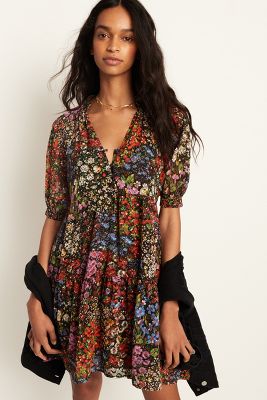 Maeve Melinda Tiered Tunic | Anthropologie