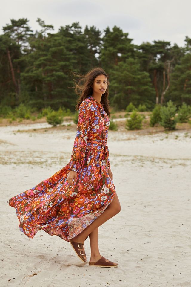 Vale Maxi Shirtdress | Anthropologie