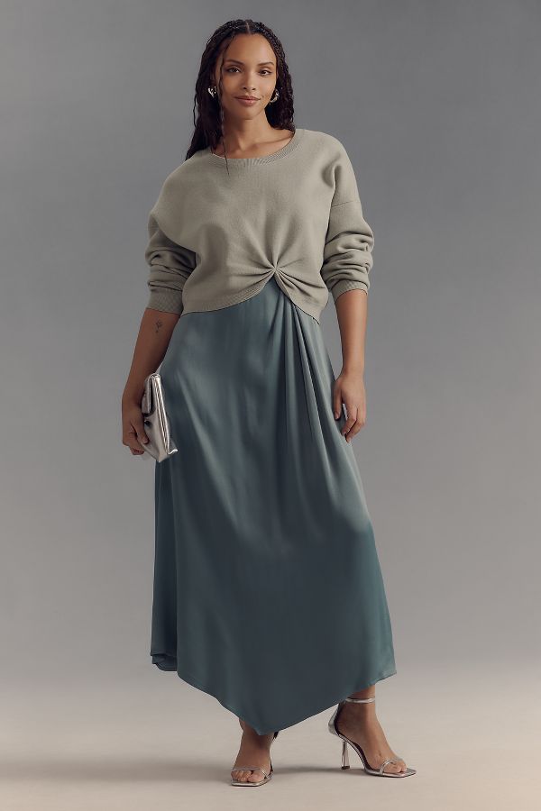 Slide View: 5: The Gemini Twofer Sweater + Dress Set