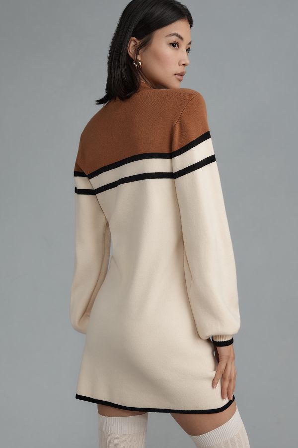 Vista de diapositivas: 3: Vestido Jumper Mini Colourblock Maeve