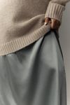 Thumbnail View 6: By Anthropologie Long-Sleeve Twofer Sweater Slip Midi Dress