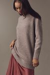 Thumbnail View 3: By Anthropologie Long-Sleeve Twofer Sweater Slip Midi Dress