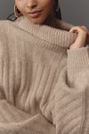 Vista en miniatura 7: By Anthropologie Long-Sleeve Turtleneck Belted Midi Jumper Dress