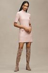 Thumbnail View 1: The Annalise Mock-Neck Mini Sweater Dress by Maeve