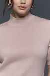 Thumbnail View 6: The Annalise Mock-Neck Mini Sweater Dress by Maeve