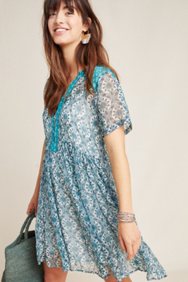 anthropologie tunic dress