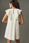 Thumbnail View 2: Pilcro V-Neck Ruffle Linen Mini Dress