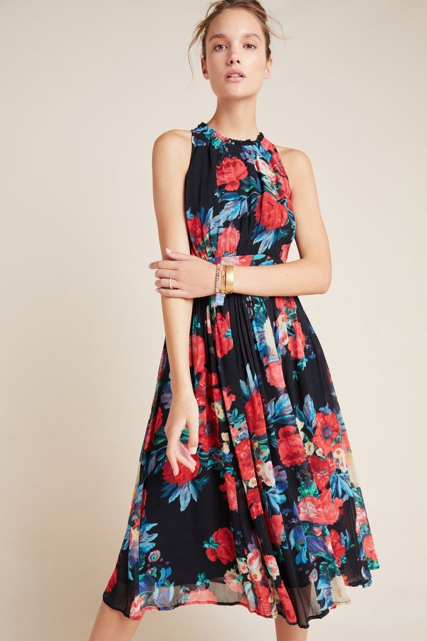 Hermia Midi Dress Anthropologie