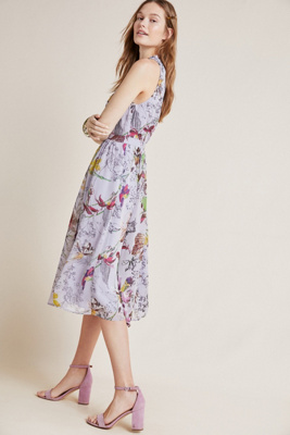 anthropologie purple dress