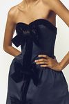 Thumbnail View 4: Maeve Strapless Bow Velvet Mini Dress