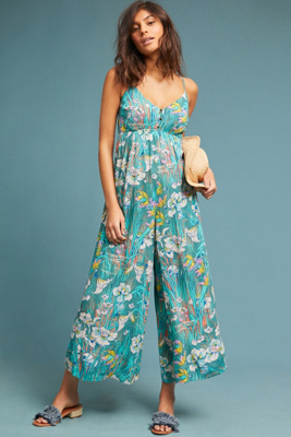 green jumpsuit anthropologie